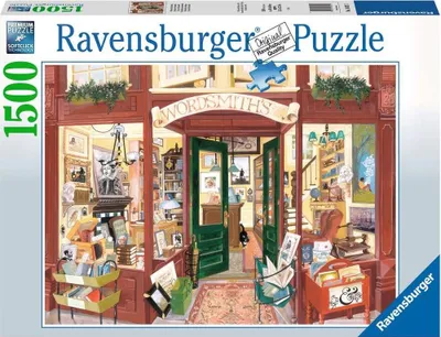 Produktbild von RAVENSBURGER Puzzle 1500el Bookstore Wordsmiths 168217 Ravensburger