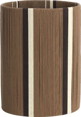 Produktbild von Light & Living - Lampenschirm Medan - Dunkelbraun - Ø30cm - Stoffschirm für E27