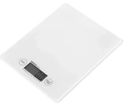 Produktbild von MAUL Briefwaage MAULgloss 5 kg Batterie weiß