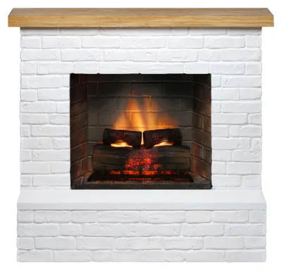 Produktbild von TAGU Rolf Elektrokamin mit PowerFlame 2 Weiß