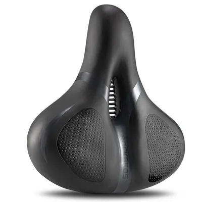 Produktbild von ROCKBROS Fahrradsattel Herren Damen Ergonomisch Fahrradsitz MTB Rennrad 26 * 22cm Schwarz