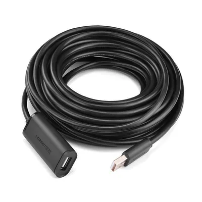 Zdjęcie produktu dla Ugreen 10323, 15 m, USB A, USB A, USB 2.0, 0,48 Gbit/s, Czarny