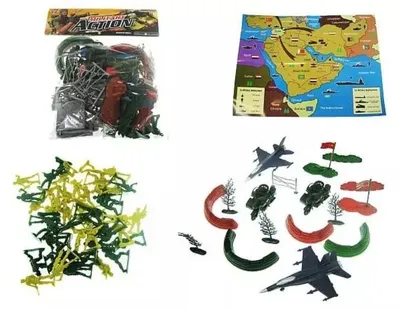 Produktbild von Soldaten-Set mit Zubehör, HFZ04, 43426