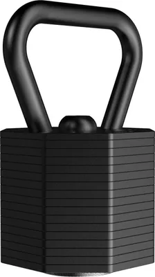 Produktbild von Tunturi Rapid Verstellbare Kettlebell – 36 kg Kettlebellset – Verstellbar von 3,5 bis 36 kg – 25 Kettlebells in einem – Gewichteset für das Homegym