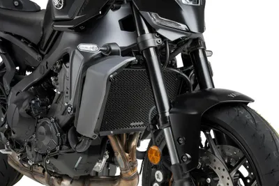 Produktbild von PUIG 22091N Kühlerprotektor passend fuer YAMAHA MT-09 SP Schwarz
