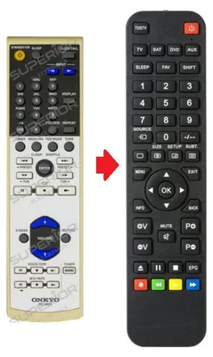 Produktbild von Ersatz Fernbedienung für Onkyo CR-515 | CR-515DAB