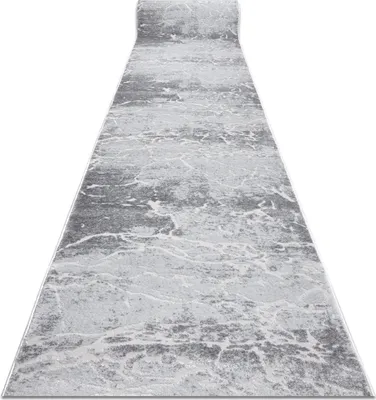 Image de Tapis de couloir Structural MEFE 6182 deux niveaux de molleton gris 100 cm gris 100x400 cm