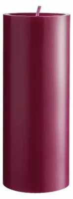 Productafbeelding van Engelse kaars, stompkaars, origineel, paraffine, Merlot, diameter 8 cm, hoogte 20 cm, artikelnummer 62000820023