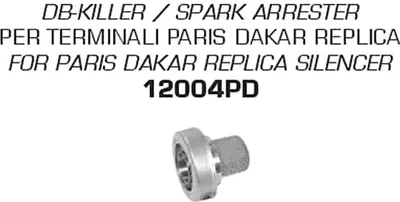 Obrázek produktu pro Db-Killer jiskřiště ARROW pro Paris-Dakar pro Kawasaki