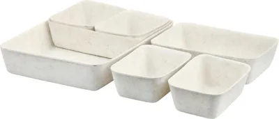 Immagine prodotto di KESPER Set di organizer per cassetti, feltro di plastica, bianco KESPER 17797