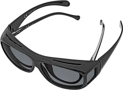 Produktbild von Wedo 27148599 Autofahrer-Sonnenbrille de Sun, UV-Schutz, inkl. Brillenetui, Schwarz