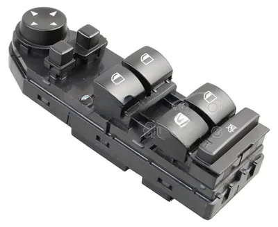Productafbeelding van METZGER 0916708: Ramenbedieningsschakelaar voor BMW X3 (E83), voorzijde. Ramenbedieningsschakelaar