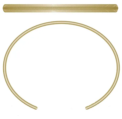 Produktbild von Fossil JF04117710 Damen Armreif Edelstahl Gold 18 cm