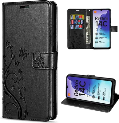 Produktbild von Hülle Xiaomi Redmi 14C /Poco C75, Handy Tasche Handyhülle Wallet Case Flip Cover