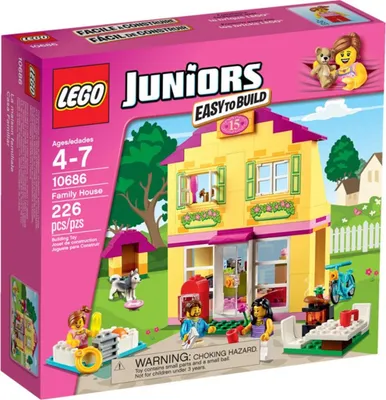 Produktbild von Lego Juniors - Einfamilienhaus; 10686
