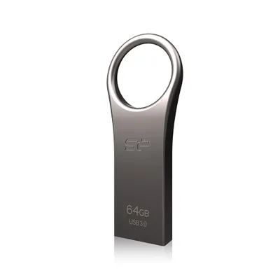 Produktbild von Silicon Power USB-Stick 64GB USB3.0 J80 Silver/Zinc Alu