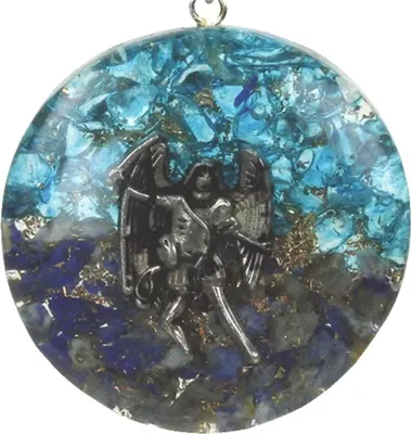 Obrázok produktu pre Orgonitový prívesok Archanjel Michael -- sada 2 ks - 4 cm