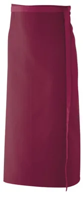 Produktbild von Exner 10220 | Schürze 100 x 80 cm - Farben waschbar bis 60 °C - Farbe: Bordeaux - Größe: 100 x 80 cm