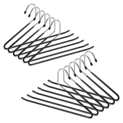 Produktbild von 12 rutschfeste Hosenbügel
