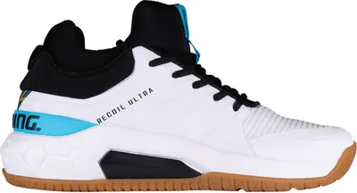 Produktbild von Salming Recoil Ultra Mid Indoor Handballschuhe Hallenschuhe weiß/schwarz/blau 1233076-0707, Schuhgröße:41 1/3 EU