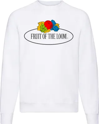 Produktbild von Classic Raglan Sweat ,Farbe: weiß - Vintage-Logo groß ,Größe: S
