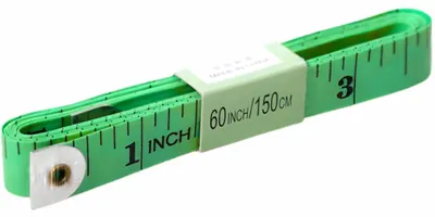 Image de Mètre ruban de couture 150cm - Vert KP39861
