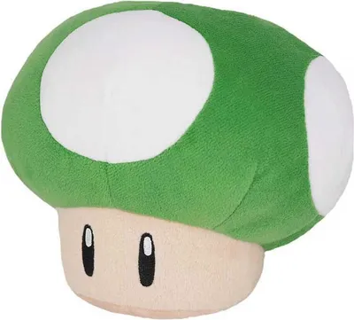 Image de Super champignon Nintendo vert 16 cm