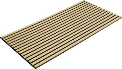 Produktbild von Bettizia Akustikpaneel Wandverkleidung 120x60x2.1cm MDF Akustikpaneele Wandpaneele 1x Hölzern