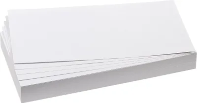Obrázok produktu pre Franken GmbH Moderationskarte weiß 9.5x20.5cm Packung 500 Karten
