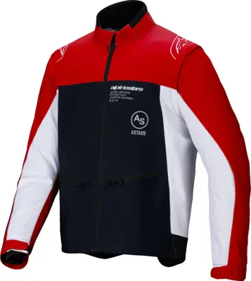 Productafbeelding van Bunda LITE-DURA SOFTSHELL, ALPINESTARS (zwart/rood/wit, maat L)