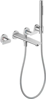 Produktbild von Axor Citterio C inbouw badmengkraan afbouwdeel met handdouche chroom