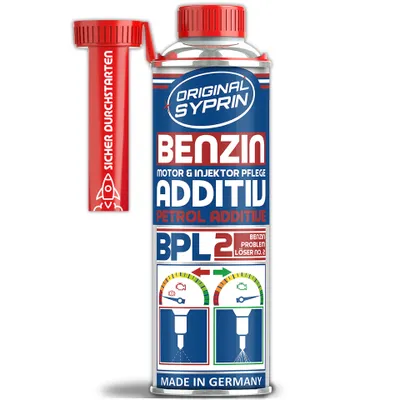 Produktbild von Original Syprin Benzin Additiv- Benzinzusatz für bessere Motorenleistung und Abgaswerte - Ventilen und Einspritzdüsen 250ml