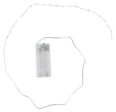 LED-Lichterkette 30 warmweiße LEDs, 75 cm, Timer