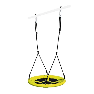 Produktbild von Schaukelnest 80 cm gelb, hohe Belastbarkeit 100 kg, für Kinder und Erwachsene