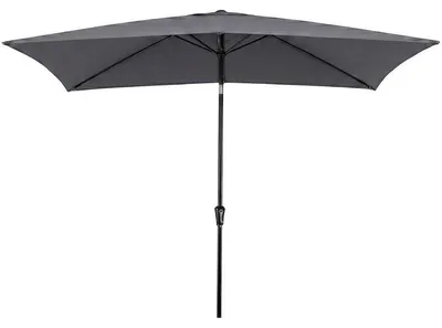 Obrázek produktu pro Zahradní slunečník s nastavitelným úhlem NP13455HS, 3 x 2 m, klika, šedý