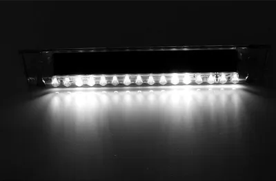 Productafbeelding van Automatische waarschuwingslicht met 14 LED's, zonne-energie, auto-noodverlichting, wit