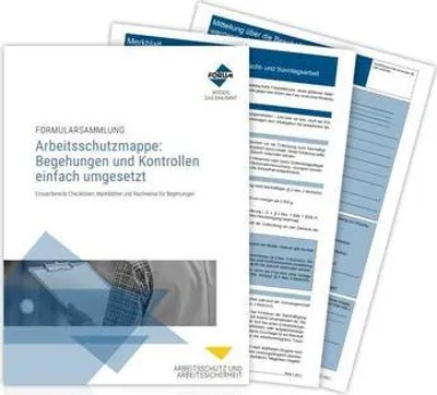 Immagine prodotto di Arbeitsschutzmappe: Begehungen und Kontrollen einfach umgesetzt