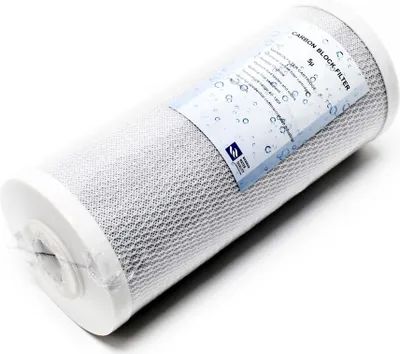 Obrázok produktu pre Naturewater CTO-10L filter s aktívnym uhlím Big Blue 10 palcov (254 mm) 5 µ náhradný vodný filter, filter pre reverznú osmózu, náhradná filtračná vložka, filter na pitnú vodu