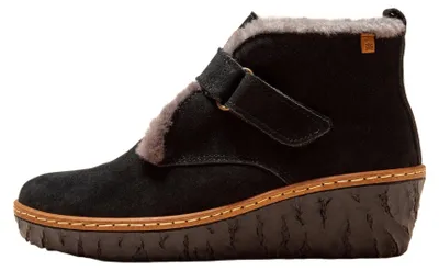 Produktbild von El Naturalista Stiefeletten Damen N5166 LUX SUEDE BLACK / MYTH YGGDRASIL Farbe Schwarz