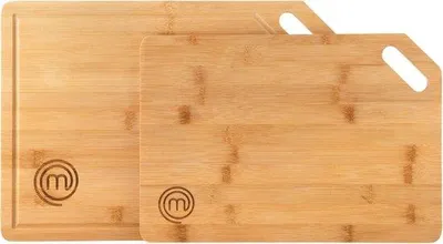 Image de Planche à découper en bambou, lot de 2, durable