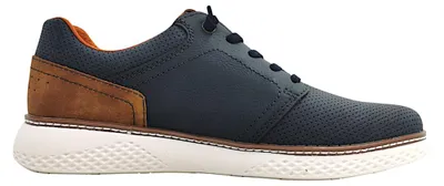 Imagen del producto de Zapatos de hombre Bugatti Dexter, tipo mocasín, color azul, para uso casual