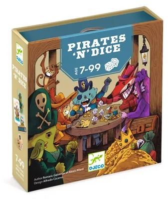 Image de Jeu de hasard et de stratégie Le Trésor du Pirate, Djeco