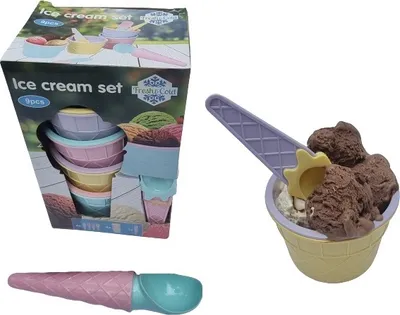 Produktbild von Eiscreme-Set - Set zur Herstellung von Speiseeis -