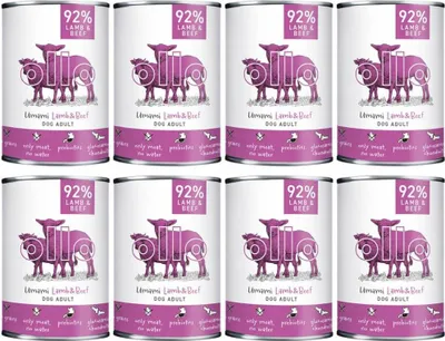 Produktbild von Karma mokra dla psa Ollo Umami Jagniecina i Wołowina 8x400 g