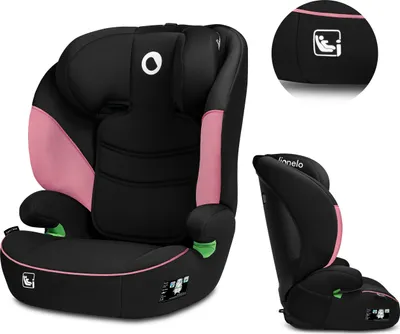 Produktbild von Lionelo Lars I-Size dětská autosedačka od 3 let do 12 let, od 12 kg do 36 kg, i-Size, 12-36 kg, 100-150 cm, paměťová pěna - Pink Baby