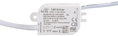 Produktbild von Konstantstromquelle LED Netzteil 3W 300mA 6-10,5V DC