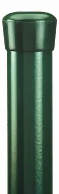 Produktbild von Alberts Zaunpfosten für Ziergitter Deco und Ziergeflecht Rondo zinkphosphatiert, grün kunststoffbeschichtet |änge 1200 mm Pfosten-Ø 28 mm