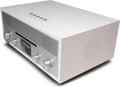 Produktbild von Blaupunkt Nostalgieradio Milano in Weiß, Bluetooth, CD, Radio, Holzgehäuse