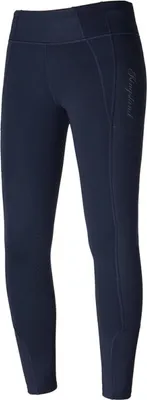 Produktbild von Kingsland Winterreitleggings KLkattie F-Tec4, navy mit Glitzeraufdruck, Größe:L