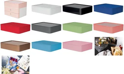 Image de HAN 1110-13 SMART-ORGANIZER ALLISON Boîte à ustensiles avec coque intérieure et couvercle - jet black/jet black